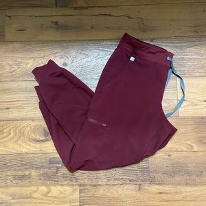 Figs Zamora Joggers Burgundy